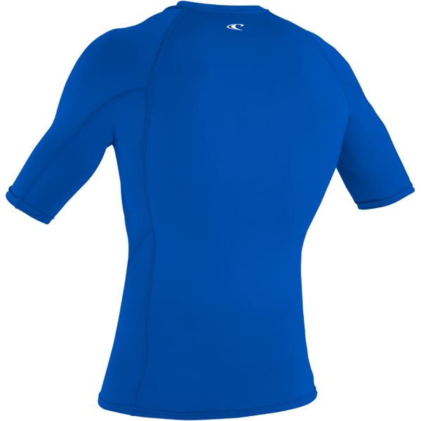 2026 O'Neill Mens Basic Skins Short Sleeve Rash Vest 5713 - Pacific